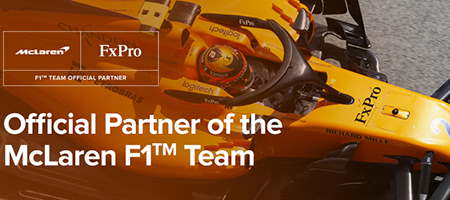 FxProとF1™チーム、パートナーシップ契約を発表